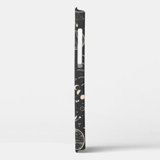  illustratieset van maanfasen. Verschil Case-Mate iPhone Case (Achterkant / Links)