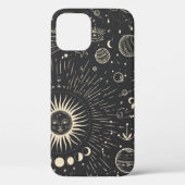  illustratieset van maanfasen. Verschil Case-Mate iPhone Case (Achterkant)