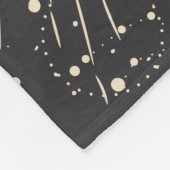  illustratieset van maanfasen. Verschil Fleece Deken (Hoek)