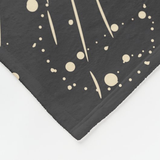  illustratieset van maanfasen. Verschil Fleece Deken (Hoek)