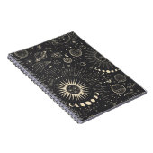 illustratieset van maanfasen. Verschil Notitieboek (Rechterzijde)