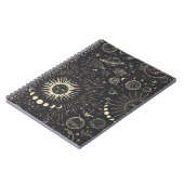 illustratieset van maanfasen. Verschil Notitieboek (Linkerzijde)