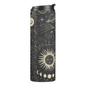  illustratieset van maanfasen. Verschil Thermosbeker (Gedraaid links)