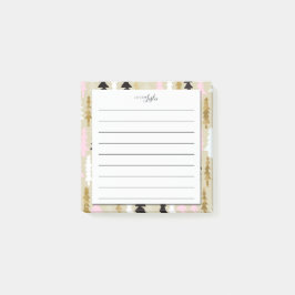 Illustratiestructuur A Opmerking van Monogram Noti Post-it® Notes