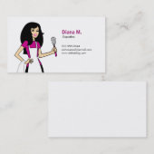 Illustratieve Baker Personal Card Visitekaartje (Voorkant / Achterkant)