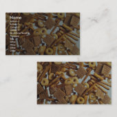 Illustratieve bits en bitten visitekaartje (Voorkant / Achterkant)