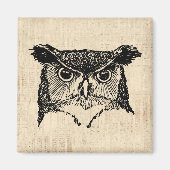 Illustratieve boomkunst magneet (Voorkant)