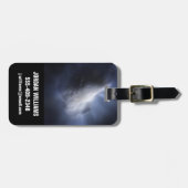 Illustratieve close-up van de komeettempel. bagagelabel (Voorkant horizontaal)