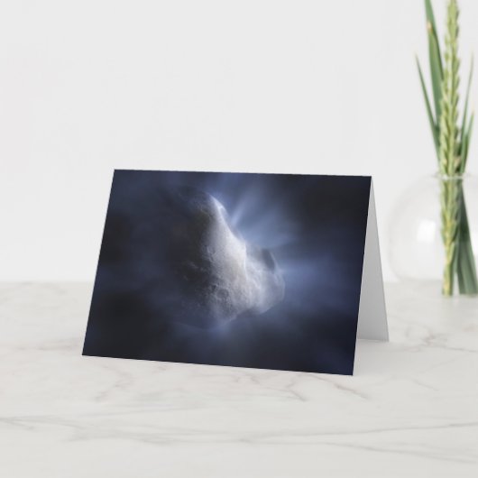 Illustratieve close-up van de komeettempel. kaart (Voorkant)