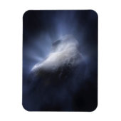 Illustratieve close-up van de komeettempel. magneet (Verticaal)