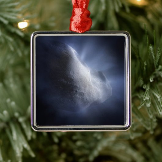 Illustratieve close-up van de komeettempel. metalen ornament (Boom)