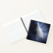 Illustratieve close-up van de komeettempel. notitieboek (Binnen)