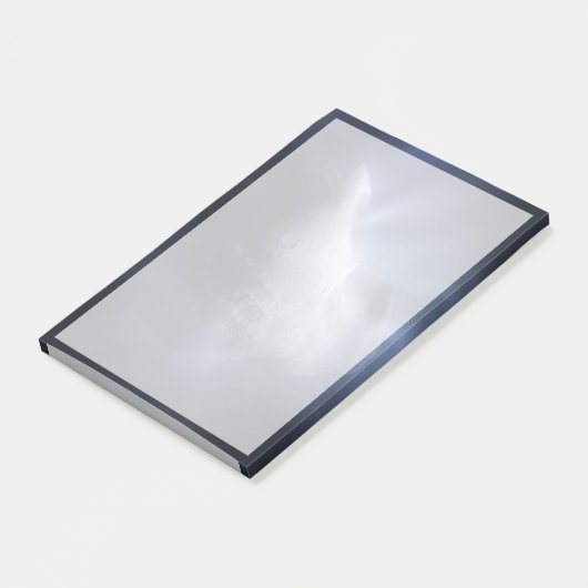 Illustratieve close-up van de komeettempel. post-it® notes (Schuin)