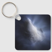 Illustratieve close-up van de komeettempel. sleutelhanger (Voorkant)