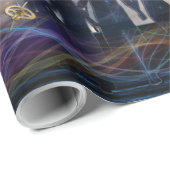 Illustratieve grafische weergave cadeaupapier (Rol Hoek)