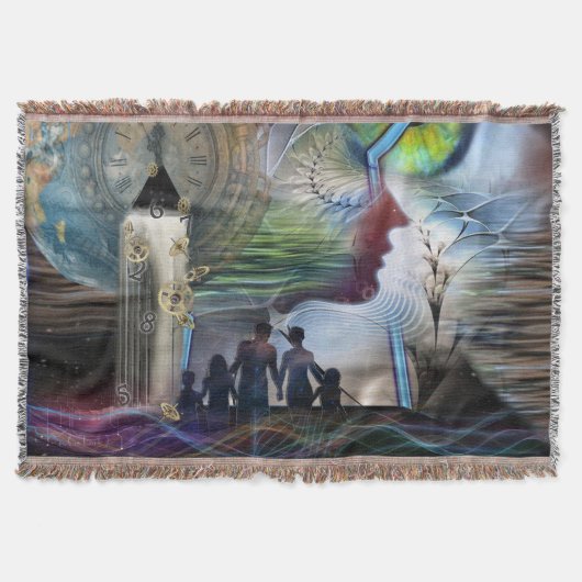 Illustratieve grafische weergave van papiermedia deken (Voorkant)