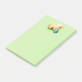 Illustratieve Japanse Tea-ceremonie, Dragon Post-it® Notes (Schuin)