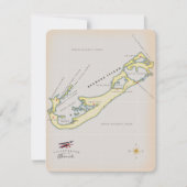 Illustratieve kaart van Bermuda (Voorkant)