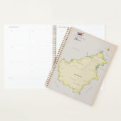 Illustratieve kaart van Borneo Planner (Display)