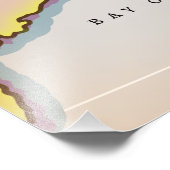 Illustratieve kaart van china foto afdruk (Hoek)