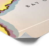 Illustratieve kaart van china poster (Hoek)