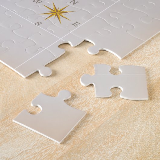 Illustratieve kaart van Cuba Legpuzzel (Zijkant)