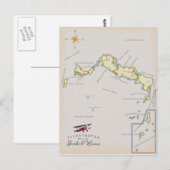 Illustratieve kaart van de kaart van Turken en Cai (Voorkant / Achterkant)