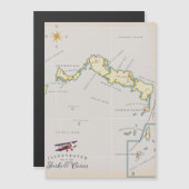 Illustratieve kaart van de kaart van Turken en Cai (Voorkant / Achterkant)