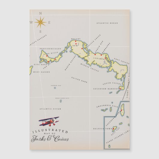 Illustratieve kaart van de kaart van Turken en Cai (Voorkant)