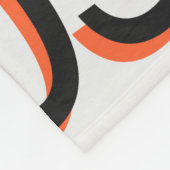 Illustratieve kaart van de Verenigde Staten. Poste Fleece Deken (Hoek)