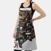 Illustratieve kaart van de Verenigde Staten. Poste Schort (Insitu)