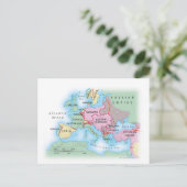 Illustratieve kaart van Europa (Staand voorkant)