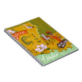 Illustratieve kaart van Louisiana, Verenigde State Notitieboek (Rechterzijde)