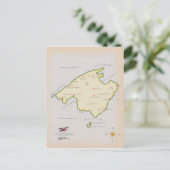 Illustratieve kaart van Mallorca (Staand voorkant)