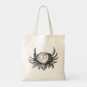 Illustratieve krab tote bag (Achterkant)