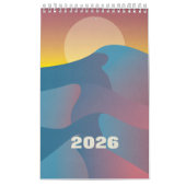 Illustratieve kunstkalender 2026 kalender (Hoes)