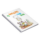 Illustratieve laptop voor kinderen notitieboek (Rechterzijde)