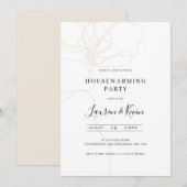 Illustratieve partij voor het huishouden van kunst kaart (Voorkant / Achterkant)