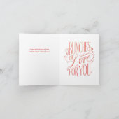 Illustratieve Peony-Moederdag Kaart (Binnen)