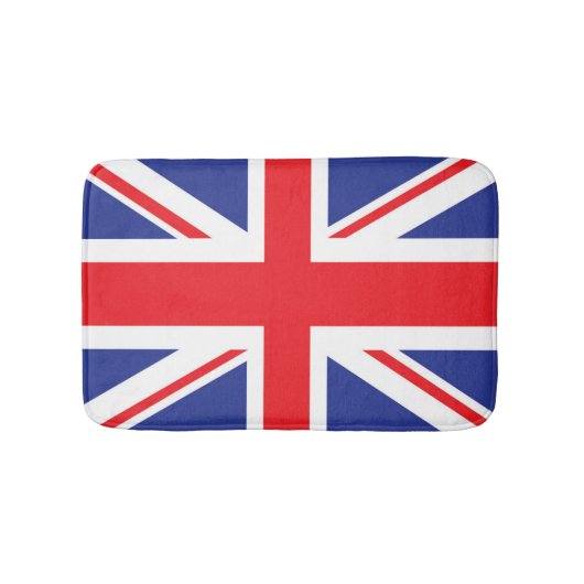 Illustratieve versie van de britse vlag badmat (Voorkant)