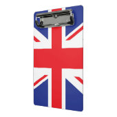 Illustratieve versie van de britse vlag mini klembord (Angled2)