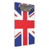 Illustratieve versie van de britse vlag mini klembord (Schuin)