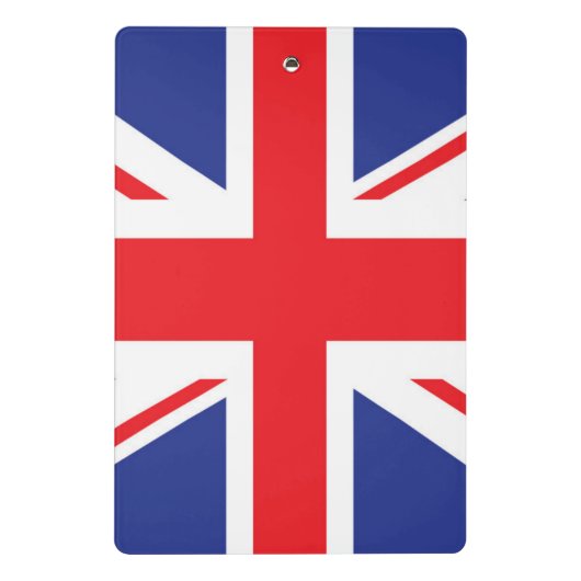 Illustratieve versie van de britse vlag mini klembord (Achterkant)