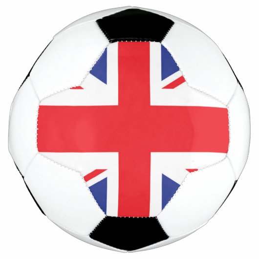 Illustratieve versie van de britse vlag voetbal (Voorkant)