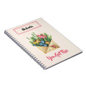 Illustratieve Waterverf, je hebt dit, spiral Notitieboek (Rechterzijde)