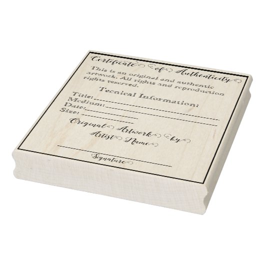  illustratieverificatie Print I Rubberstempel (Stempel)