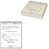 illustratieverificatie Print I Rubberstempel (Gestempeld)