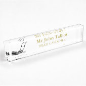 ILLUSTRATION British Lawn Mower Desk Name Naambordje