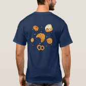 Illustration of bread t-shirt (Achterkant)