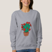 Illustration of cacti trui (Voorkant)